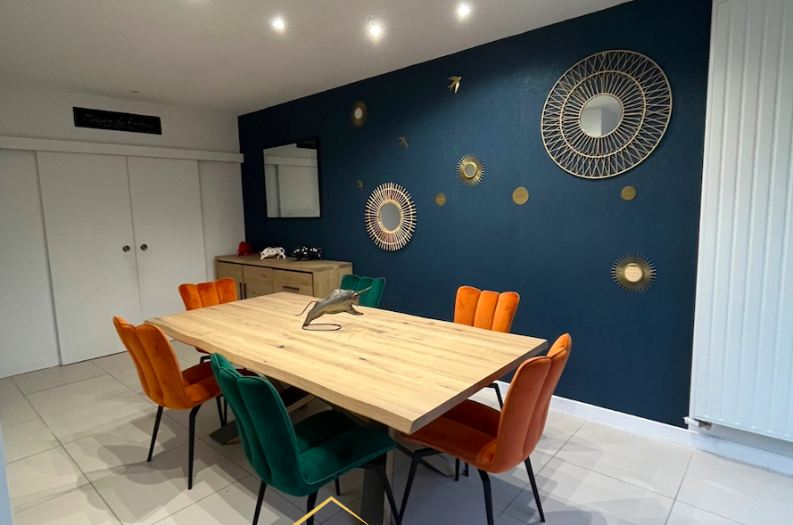 Décoration d'intérieur - Rouen - Justine Dumontier Séjour contemporain